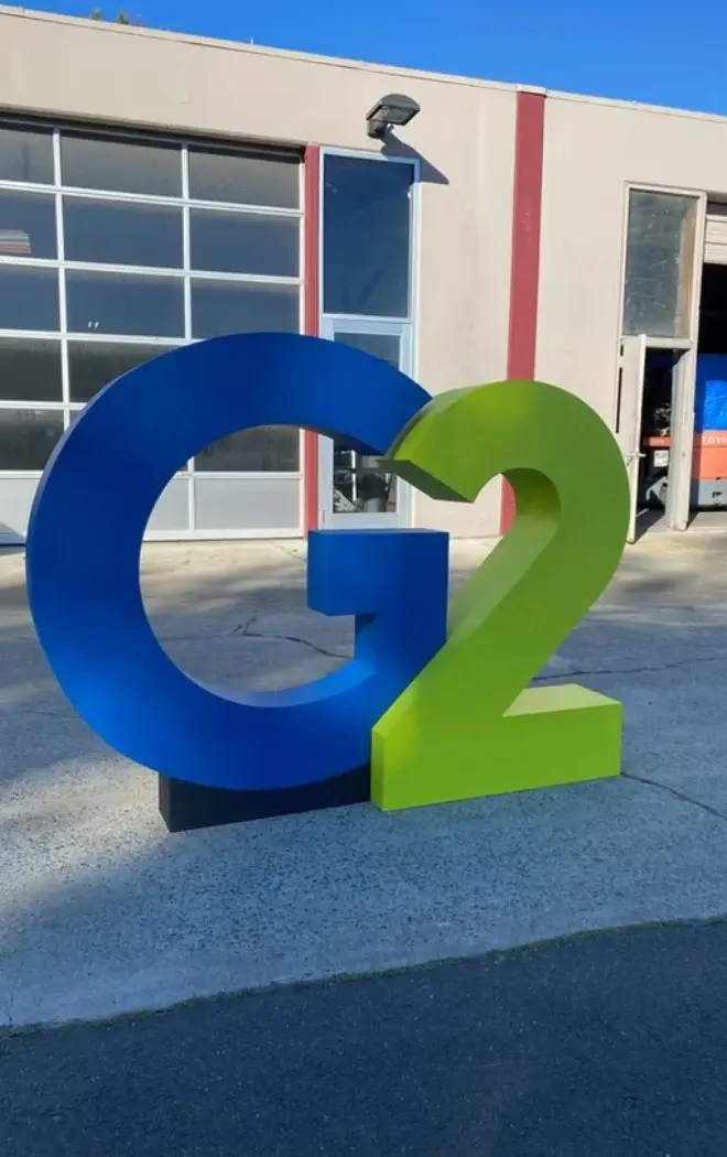 Boyalı Strafor Harf Logo Kesim