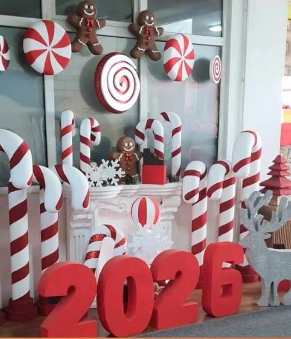 Yılbaşı Strafor Dekorları